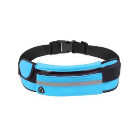 Unisex Sports Fanny Pack; Running Waist Bag; Belt Phone Bag; Water Hydration Backpack Running Accessories - Blue