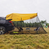 Beach Camping Mosquito-proof Sunshade Tent With Extended Rear End - Green - Car Tent