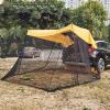 Beach Camping Mosquito-proof Sunshade Tent With Extended Rear End - Beige - Car Tent