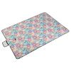 60" x 78" Waterproof Picnic Blanket Handy Mat with Strap Foldable Camping Rug - GreenFloral