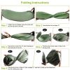 1Person Outdoor Pop Up Toilet Tent Portable Changing Clothes Room Shower Tent - Green