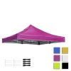 9.6x9.6ft EZ Canopy Gazebo Top Replacement Vivid Viola - As Picture