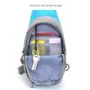 Multifunctional Single Shoulder Backpack For Outdoor Activities - Rose Red