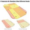 Auto Traveling Camping Air Backseat Mattress Travel Sleeping Pad  - Yellow - Sleeping Pad