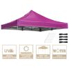 9.6x9.6ft EZ Canopy Gazebo Top Replacement Vivid Viola - As Picture