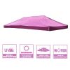 9.6*19.1ft EZ Pop Up Canopy Folding Gazebo/Purple - As Picture