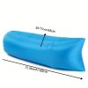 Camping Inflatable Sofa; Lazy Bag 3 Season Ultralight Down Sleeping Bag; Air Bed; Inflatable Sofa Lounger - Purple