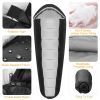 Mummy Sleeping Bag Camping Sleeping Bags for Adults Outdoor Soft Thick Water-Resistant Moisture-proof - Black & Grey