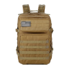 Military 3P Tactical 45L Backpack | Army 3 Day Assault Pack | Molle Bag Rucksack | Range Bag - Khaki