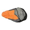 Hiking Traveling Camping Backpacking Sleeping Bags - Black & Orange - Sleeping Pad