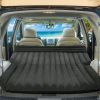 Auto Traveling Camping Air Backseat Mattress Travel Sleeping Pad  - Black - Sleeping Pad