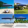 3 x 3M Portable Home Use Waterproof Folding Tent Blue YK - Blue