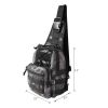 Men Outdoor Tactical Backpack - Black Python