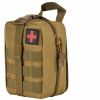 Tactical First Aid Pouch; Detachable Medical Pouch Kit Utility Bag (Bag Only) - CP