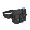 Tactical Waist Bag Denim Waistbag With Water Bottle Holder For Outdoor Traveling Camping Hunting Cycling - CP Color