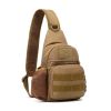 Tactical Shoulder Bag; Molle Hiking Backpack For Hunting Camping Fishing; Trekker Bag - B And 2 Hooks