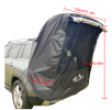 Outdoor Hiking Travel Car Tail Car Side Trunk Canopy Camping Camping Tent - Gray - Car Tent