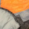 Hiking Traveling Camping Backpacking Sleeping Bags - Black & Orange - Sleeping Pad